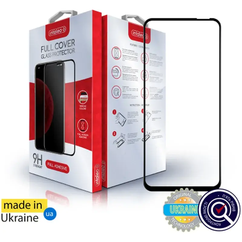 Скло захисне Intaleo Full Glue Infinix Smart 9 Black (1283126599316)