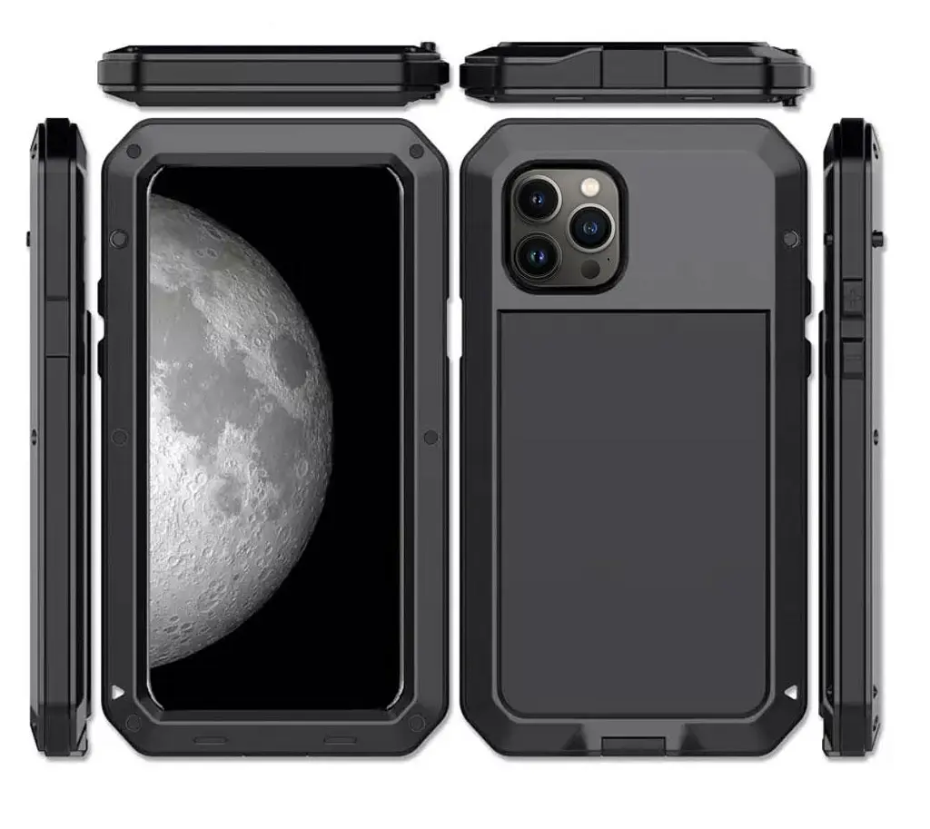 Протиударний чохол Primo Doom Armor для смартфона Apple iPhone 15 Pro Max Black - фото 4