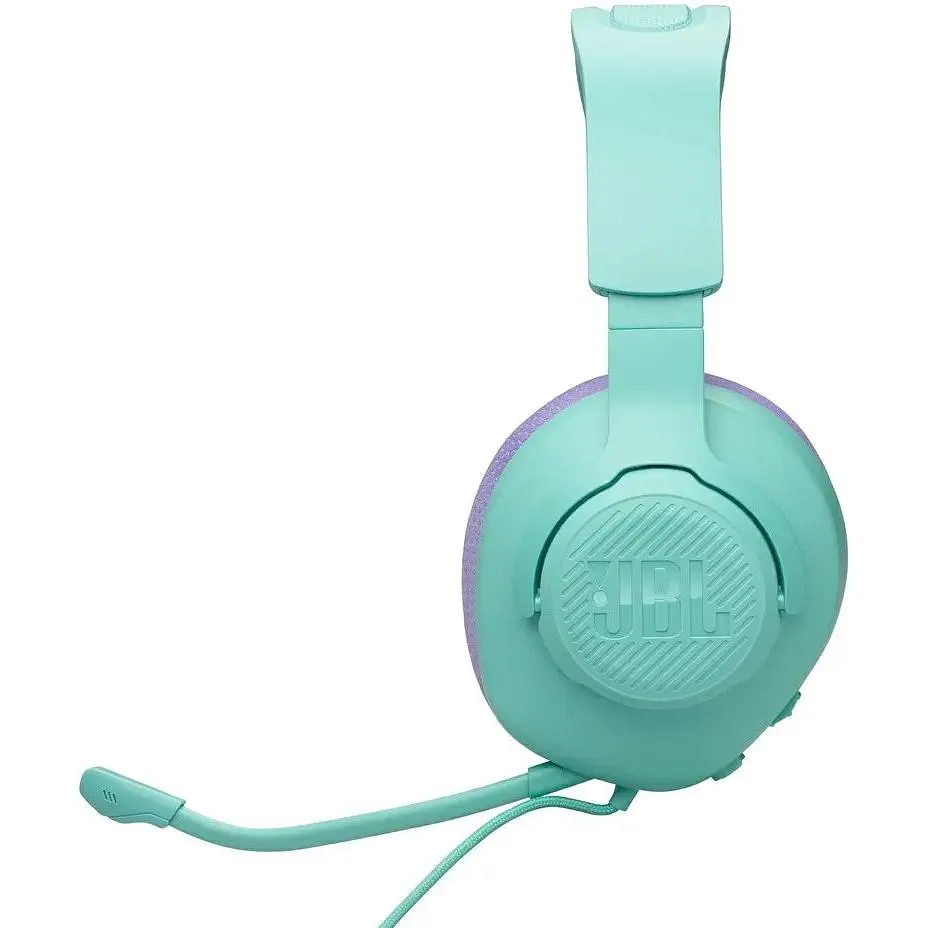 Навушники JBL Quantum 100M2 Cyan (JBLQTUM100M2CYN) - фото 4