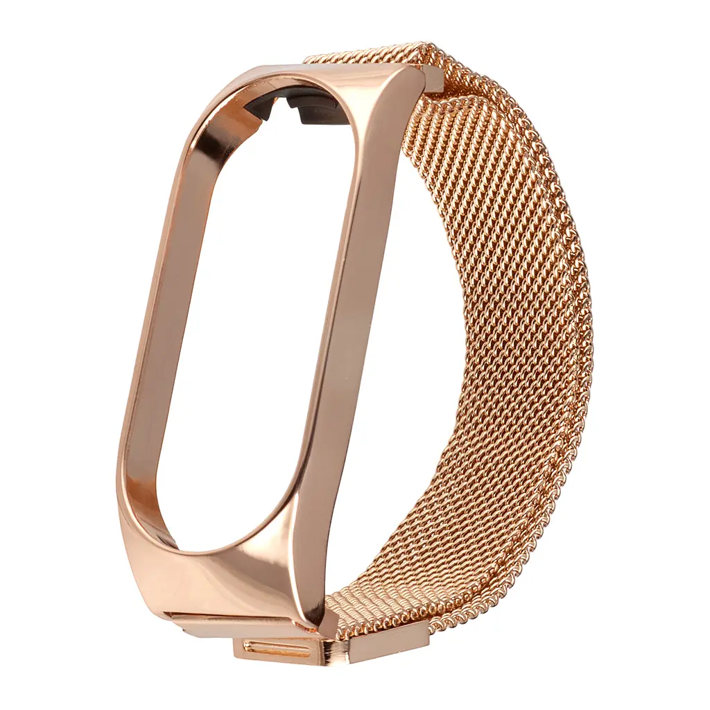 Ремінець Міланська Петля Mi Band 7 Classic Gold