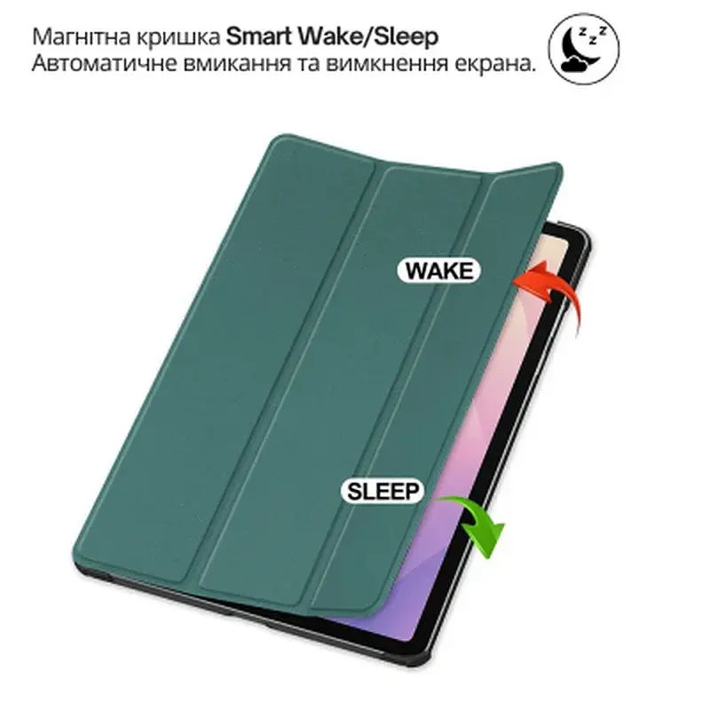 Чохол до планшета BeCover Smart Case Samsung Galaxy Tab S11 (SM-X730/X736) 11.0" Dark Green (714648) - фото 5