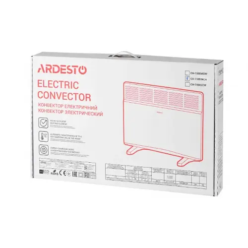 Конвектор Ardesto CH-2000MCW - фото 8