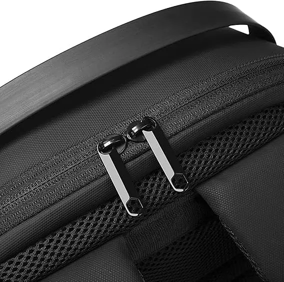 Рюкзак міський Bange BG-7225 20л ранець з відсіком для ноутбука до 15.6'' USB-роз'єм та замком Black (19375) - фото 6
