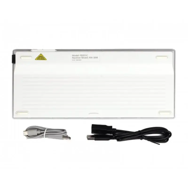 Клавіатура A4Tech FBX51C Wireless/Bluetooth White (4711421972987) - фото 7