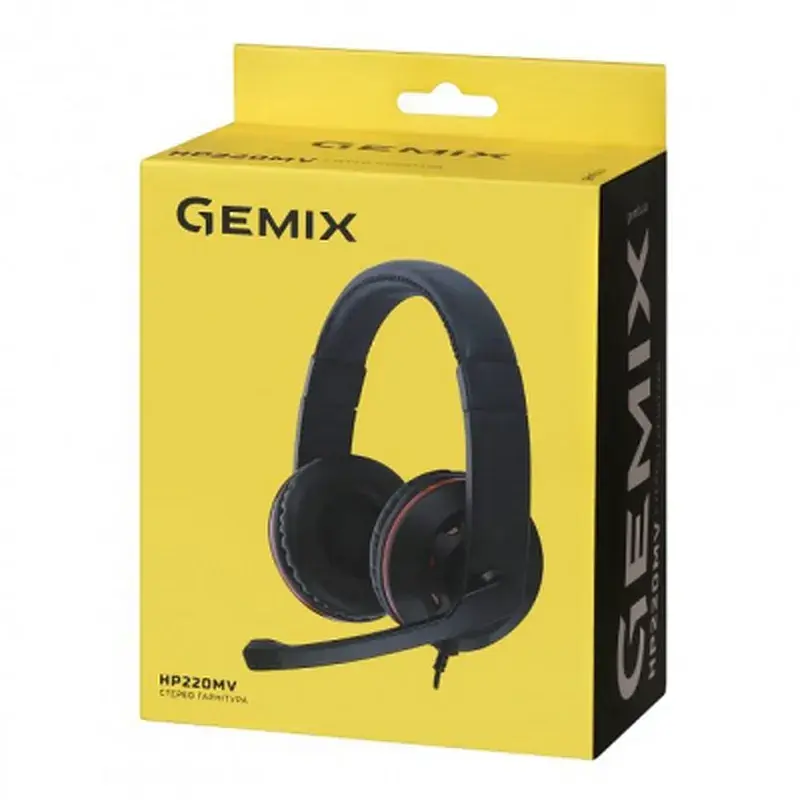 Навушники Gemix HP-220MV Black (HP-220MV) - фото 6