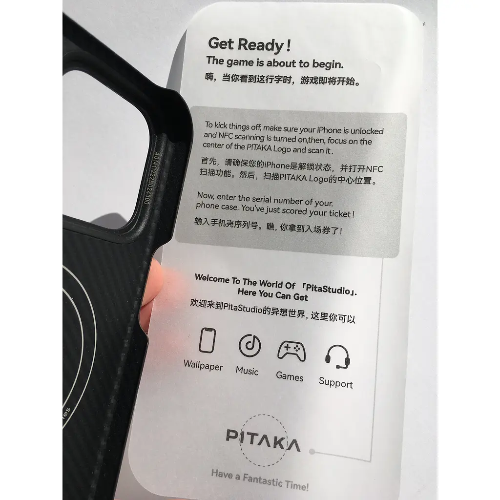 Оригінальний протиударний чохол для iPhone 15 Pro Max Pitaka StarPeak MagSafe MagEz Rhapsody - фото 8