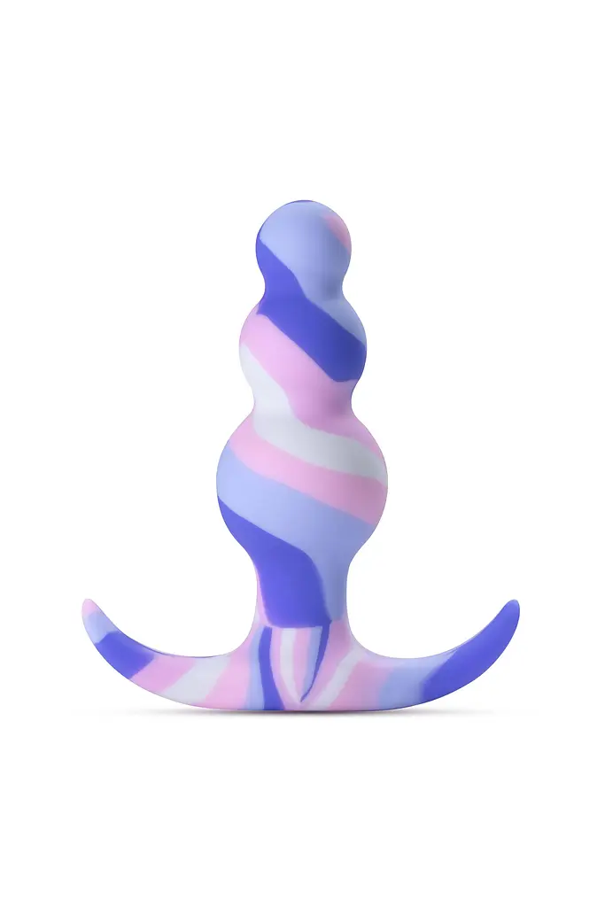 Анальна пробка Blush Avant Twilight 7.6 см (блакитний) - фото 2