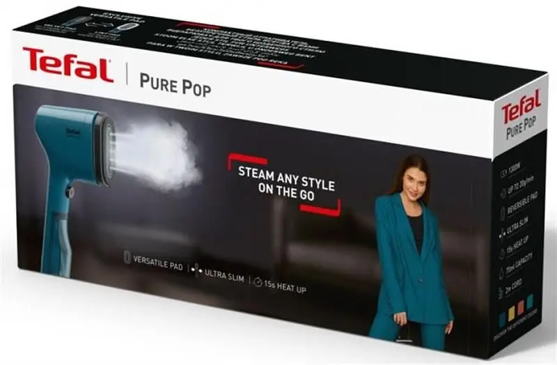 Отпариватель Tefal Pure Pop Blue (DT2020E1) - фото 2
