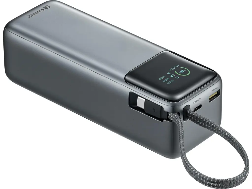 Універсальна мобільна батарея Sandberg All-in1 27000mAh PD 240W Grey (421-31) - фото 4