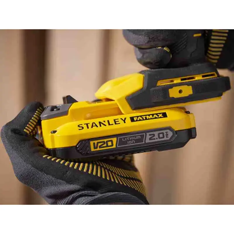 Дриль Stanley кутова FATMAX® V20, Li-lon 18V, 45 Нм, 0-600/1900 об/хв (без АКБ та ЗП) (SFMCD750B) - фото 8