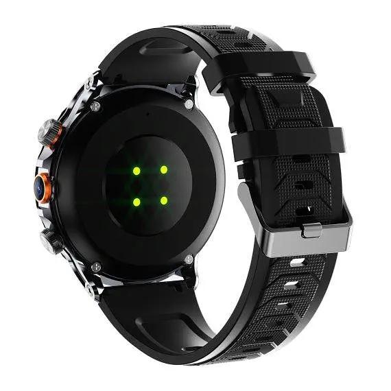 Годинник розумний наручний UWatch Smart Technology SIM GPS Чорний (2847796739) - фото 2