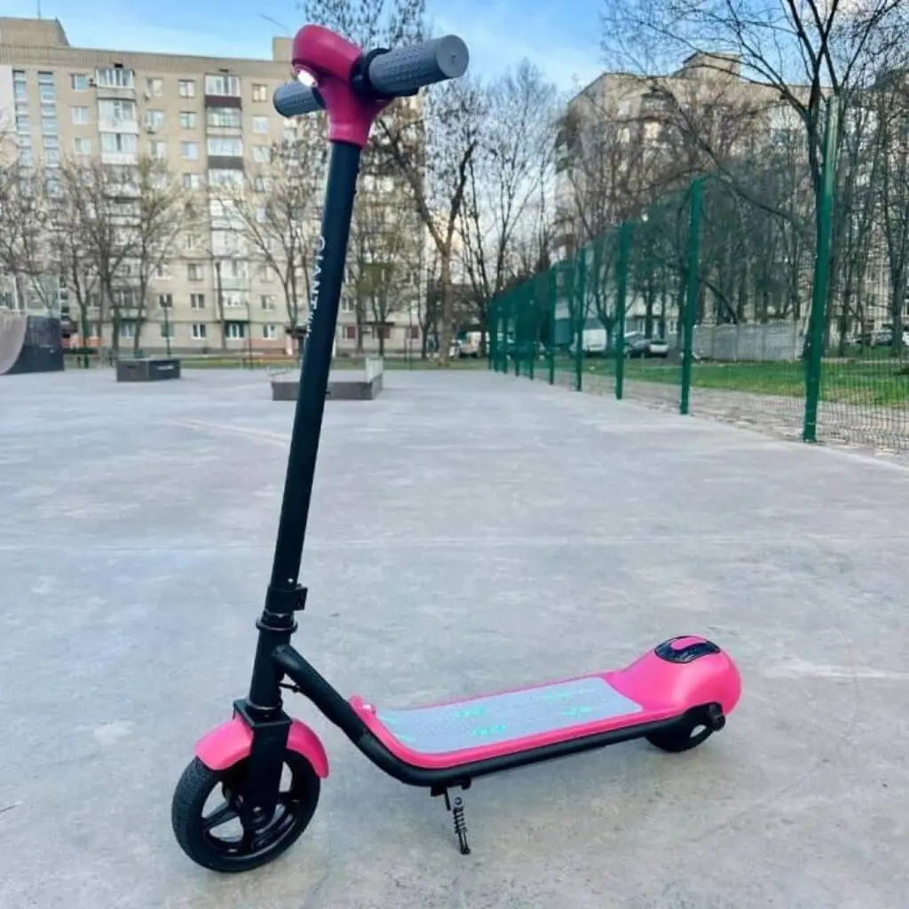 Детский электросамокат GIANT Kids ES1 LED Розовый - фото 7