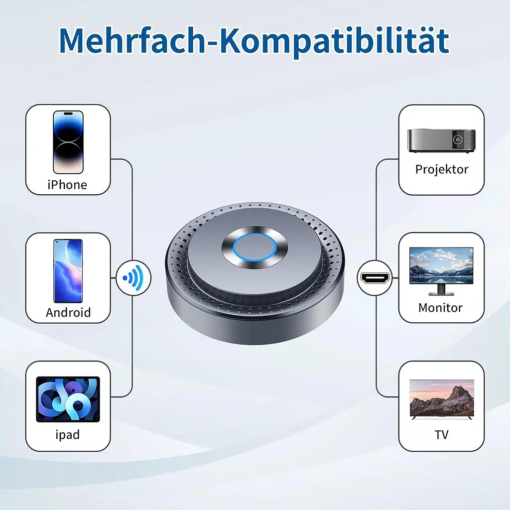 Wi-Fi HDMI адаптер Miracast для бездротового виведення зображення на ТВ - фото 3