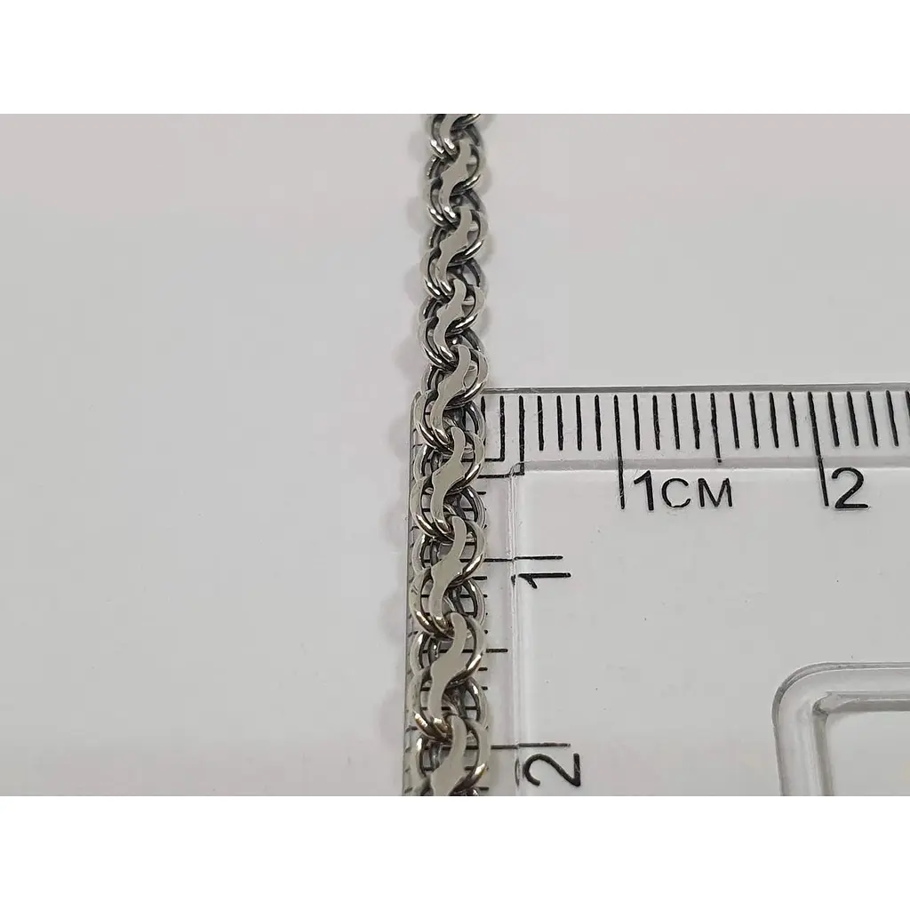 Срібний ланцюжок Шишкова (Бісмарк). Л6-10-60Ч - фото 3