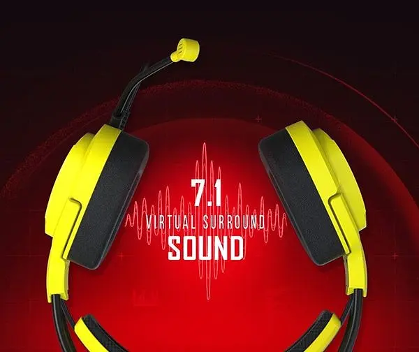 Гарнітура A4Tech Bloody G575 Punk Yellow - фото 7