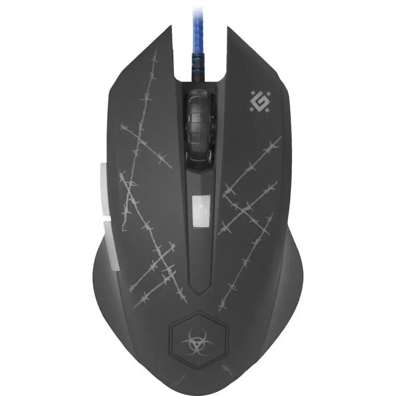 Миша Defender Forced GM-020L USB Black (52020) - фото 6