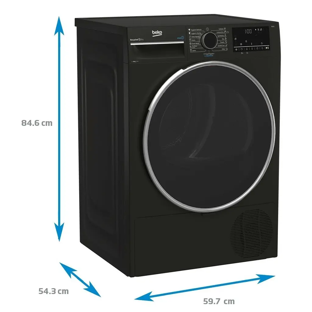 Сушильна машина Beko B3T68239MG - фото 7