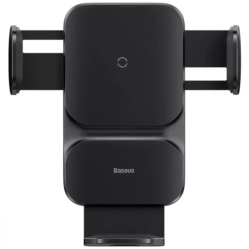 Автотримач із БЗУ Wisdom Auto Alignment (QI 15W) (Air Outlet base) (CGZX000001) Black Baseus teh0029293 - фото 2