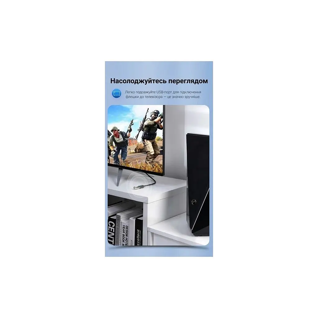 Дата кабель USB 3.0 AM/AF 3.0m black Vention (CBHBI) - фото 6