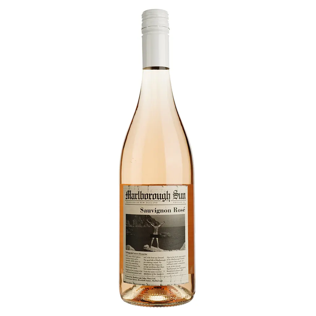 Упаковка вина Marlborough Sun Sauvignon Rose розовое сухое 4.5 л (0.75 л x 6 шт.) - фото 2