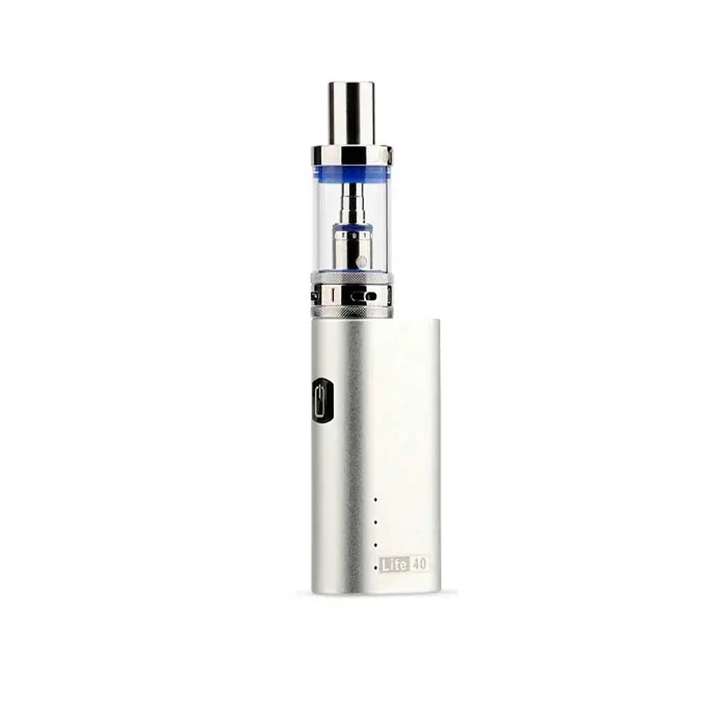 Набор Электронная сигарета Jomo Lite 40w 2200mAh Kit +3 испарителя в подарок Вейп Kit Silver (18201) - фото 4