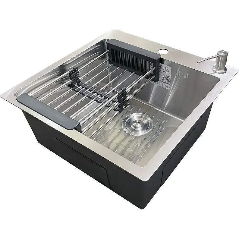 Кухонная мойка Romzha Arta U-450S - фото 4