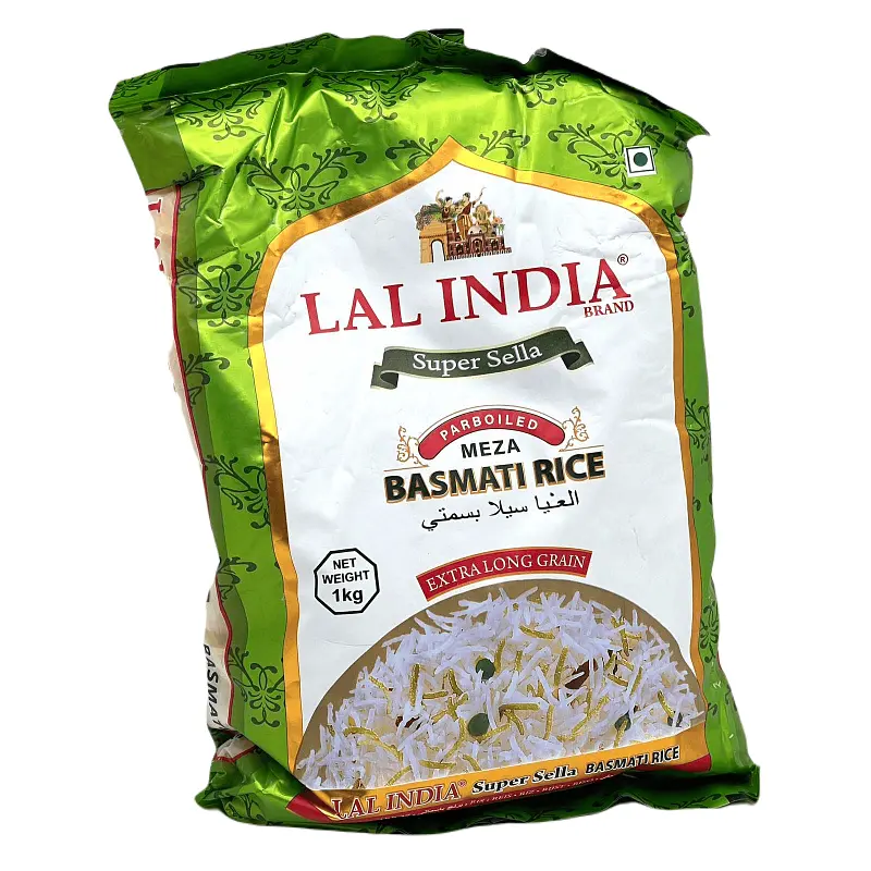 Рис басматі Lal India Basmati Rice Perboiled пропарений 1 кг