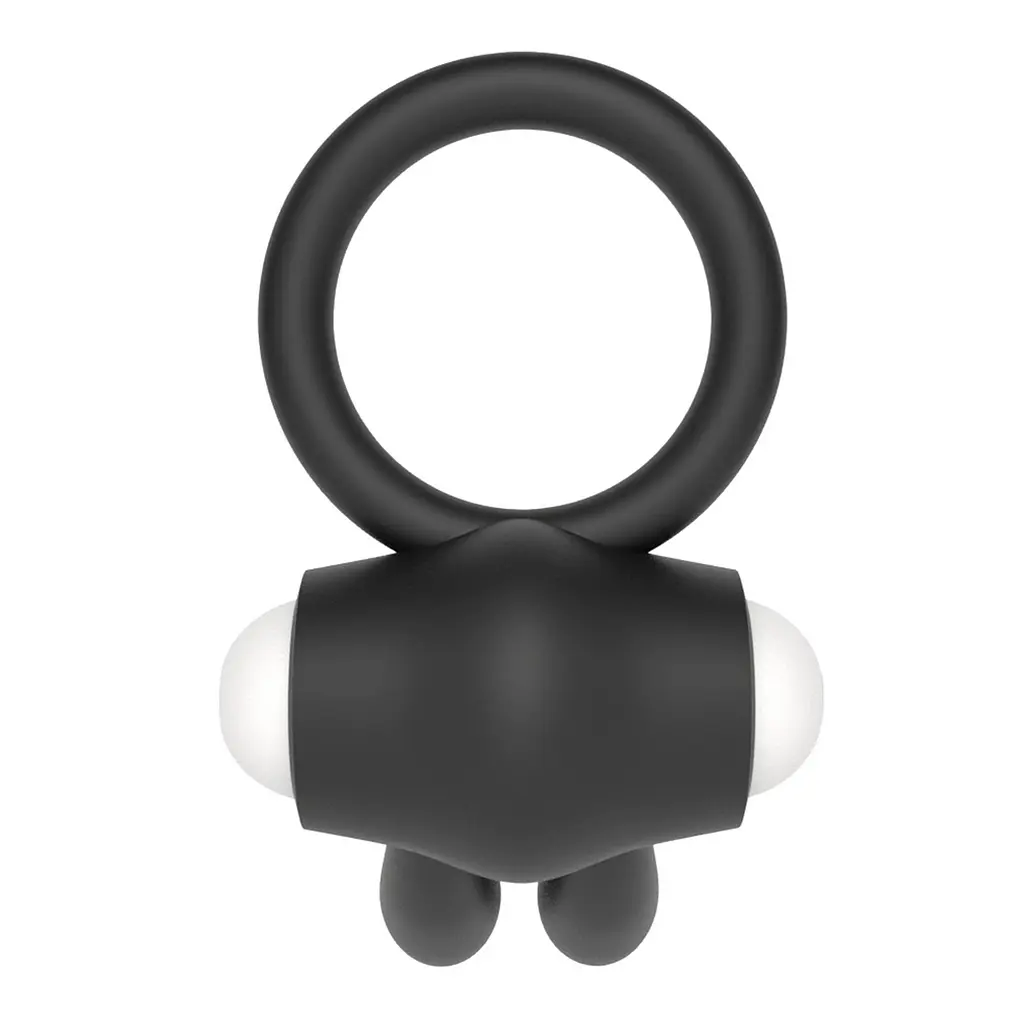 Віброкільце Lovetoy Power Clit 7.5 см чорний - фото 6