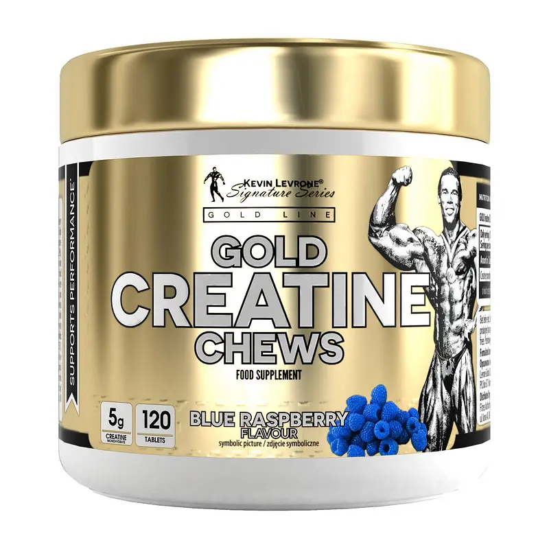 Креатин Kevin Levrone Моногідрат Gold Creatine Chews - 120 жувальних таблеток