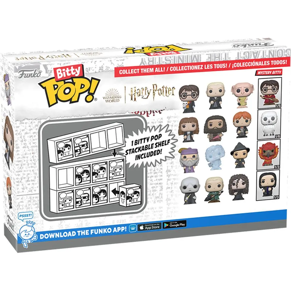 Набір фігурок Funko Bitty Pop Гаррі Поттер S1 4 шт. в асортименті (76338) - фото 2