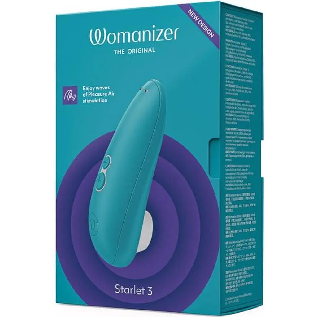Вакуумный стимулятор Womanizer Starlet 3 Turquoise (SO8740) [108458] - фото 6