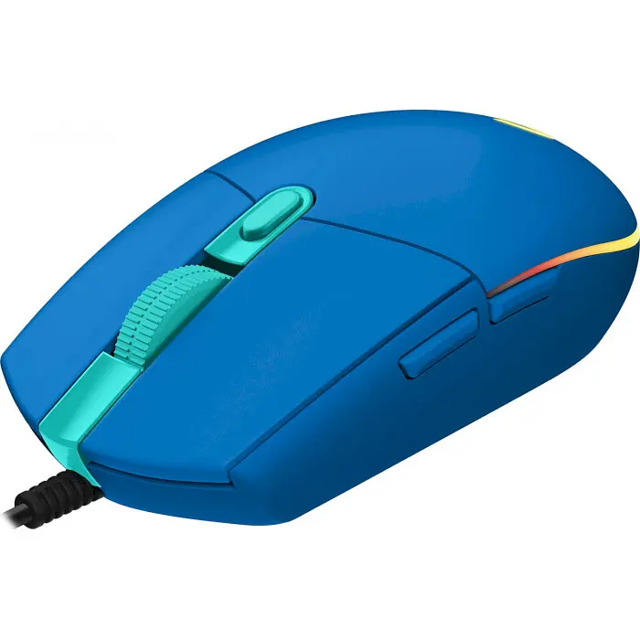 Миша ігрова Logitech G102 Lightsync USB Blue - фото 3