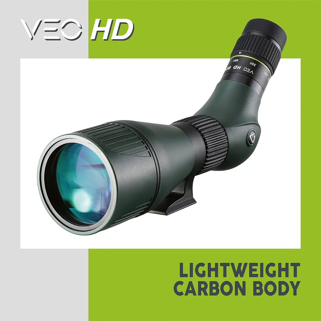 Підзорна труба Vanguard VEO HD 80A 20-60x80/45 WP (VEO HD 80A), Темно-зелений - фото 30