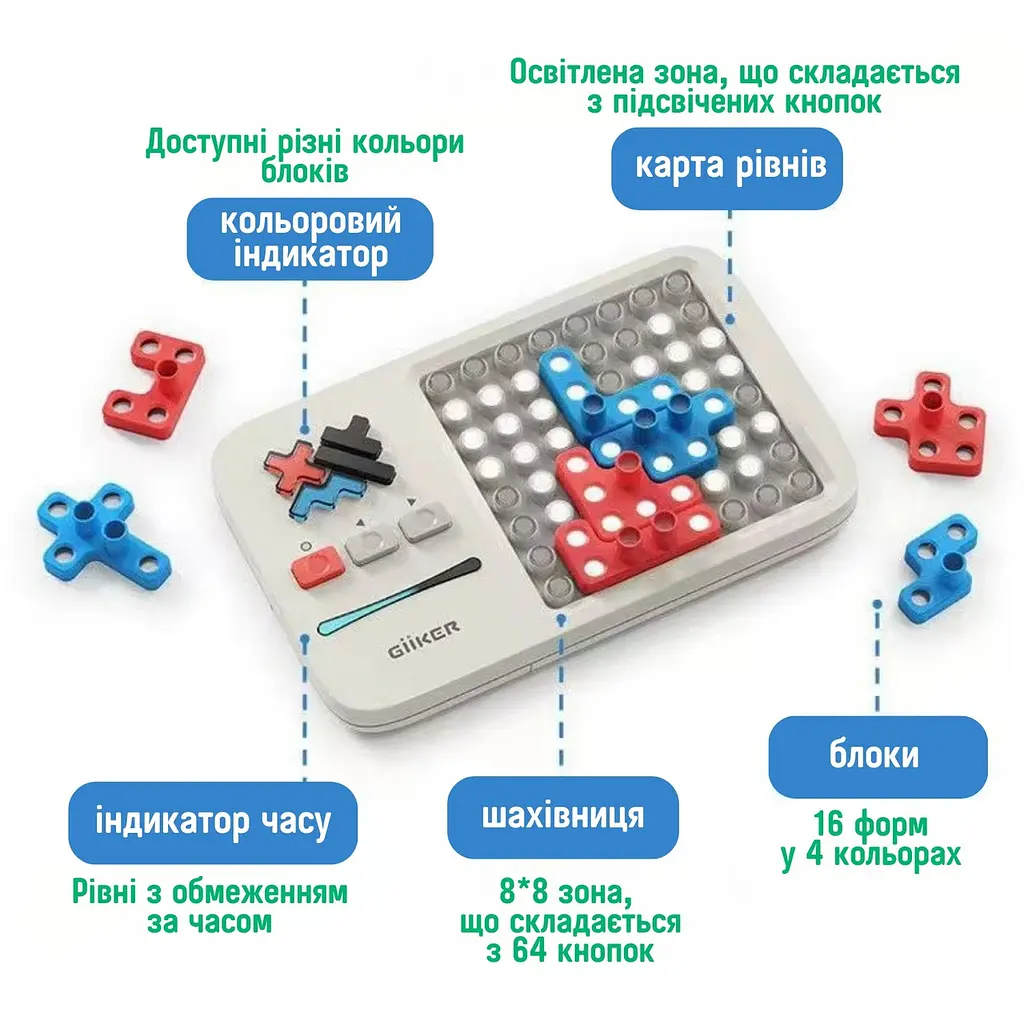 Розумна іграшка-головоломка Giiker Super Blocks - фото 2