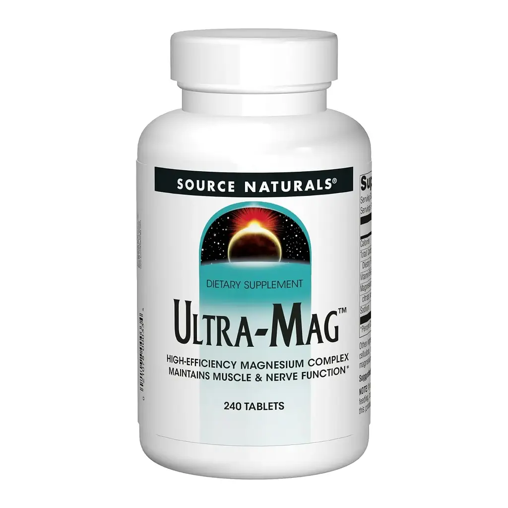 Комплекс Магнію та Вітамін В-6 Ultra-Mag - 240 таблеток