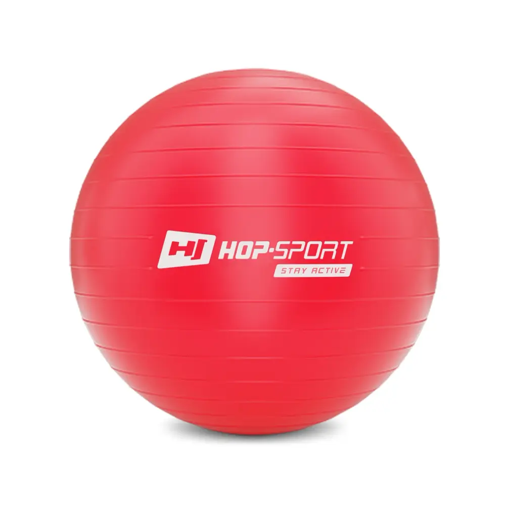 Фітбол Hop-Sport з насосом 85 см червоний - фото 2