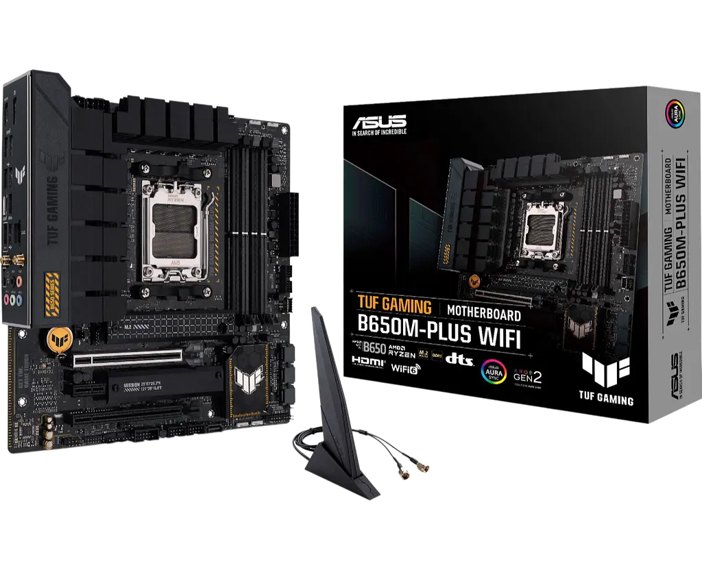 Материнська плата Asus B650M-Plus TUF Gaming Wi-Fi Socket AM5 (TUF GAMING B650M-PLUS WIFI) Б/В - фото 4