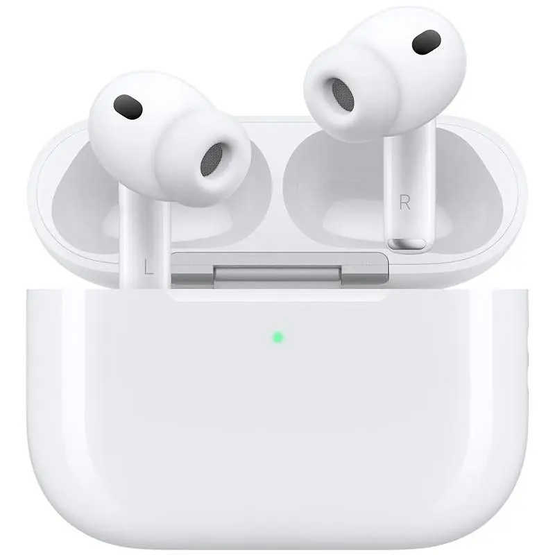 Бездротові TWS навушники Airpods Pro 3 ANC USB-C Wireless Charging Case for Apple (АAA) White - фото 2
