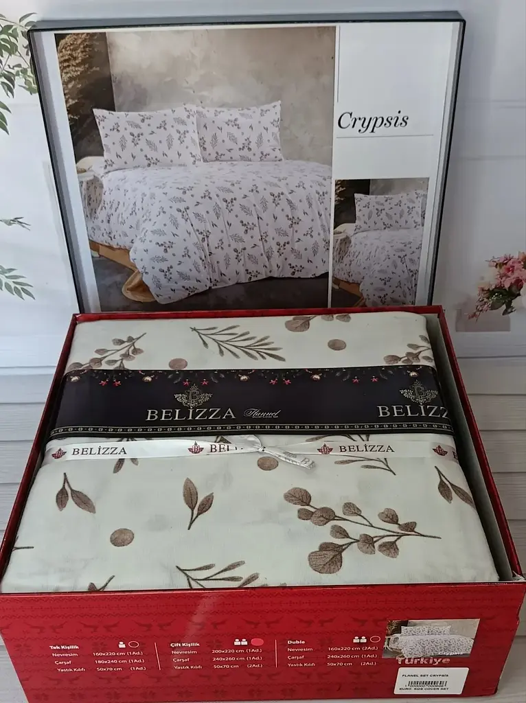 Постельное белье Crypsis Фланель Belizza pbe0052184 - фото 3