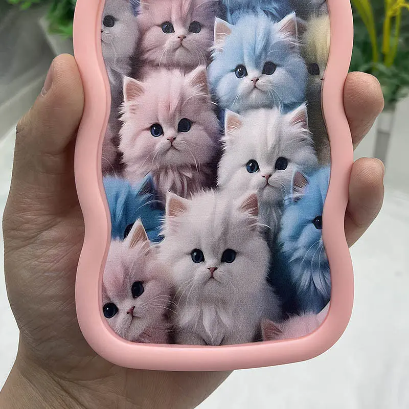 Чохол TPU Cloudy Pictures для Apple iPhone 15 Pro Max (6.7) Kittens - фото 3
