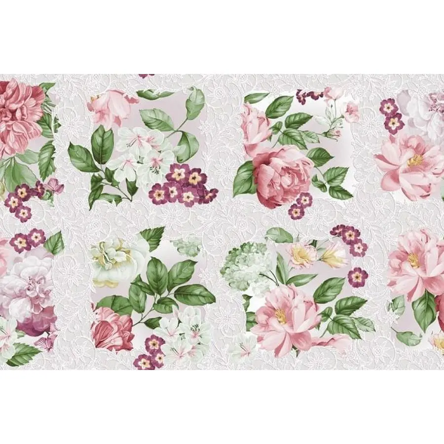 Скатертина Ecotton 29033-2 Літній букет рогожка 220х150 см (23553) - фото 2