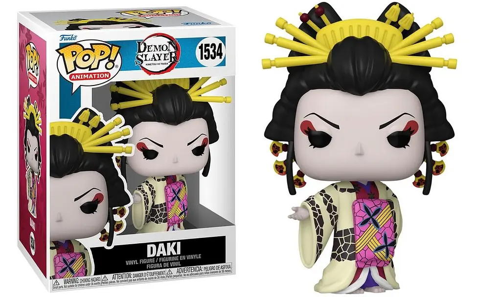Фігурка Funko Pop Demon Slayer Daki Клинок, що розсікає демонів Дакі 10 см (FP DS D 1534) - фото 2