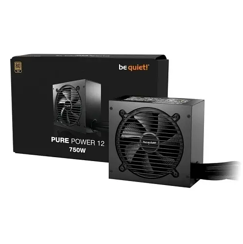 Блок живлення 750 Вт, Pure Power 12, Black, немодульний be quiet! teh0028958 - фото 4