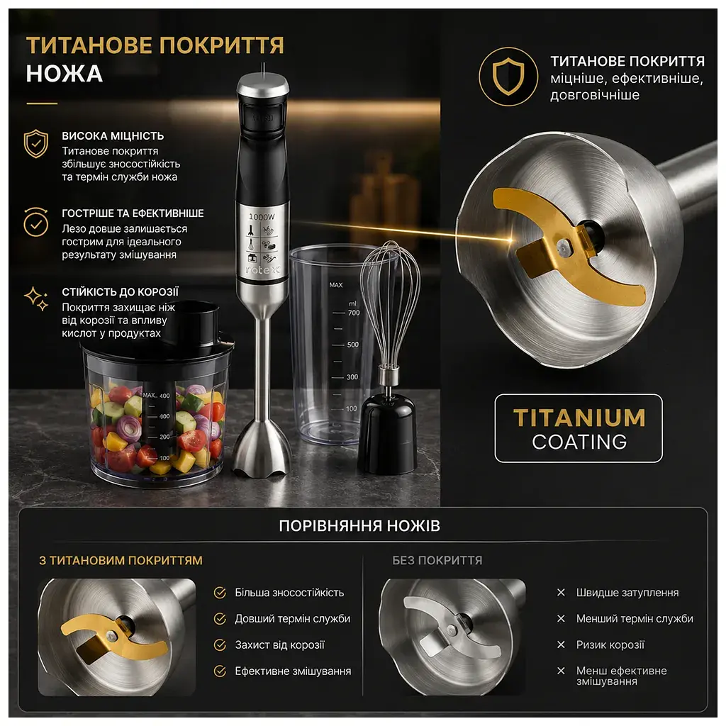 Блендер Rotex RTB1090-B MasterPower - фото 4