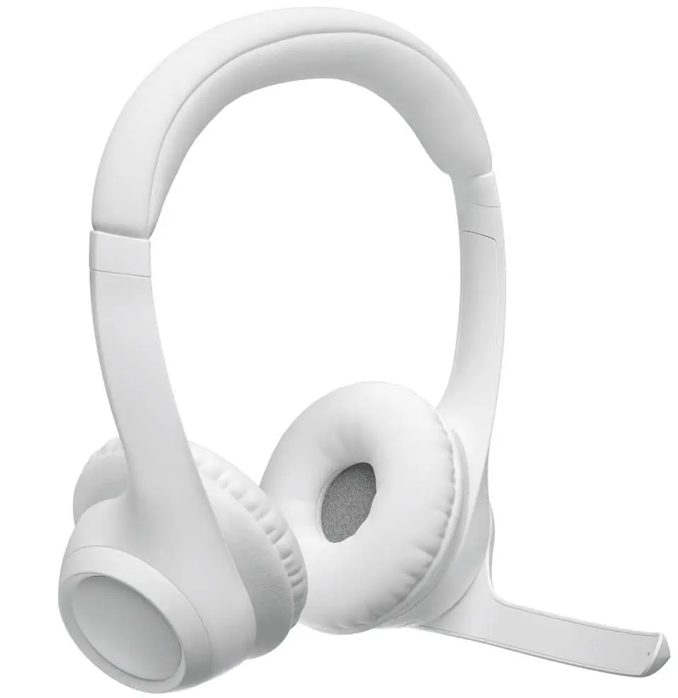 Гарнітура Logitech Zone 300 Wireless Bluetooth Headset Off-White (981-001417) - фото 2