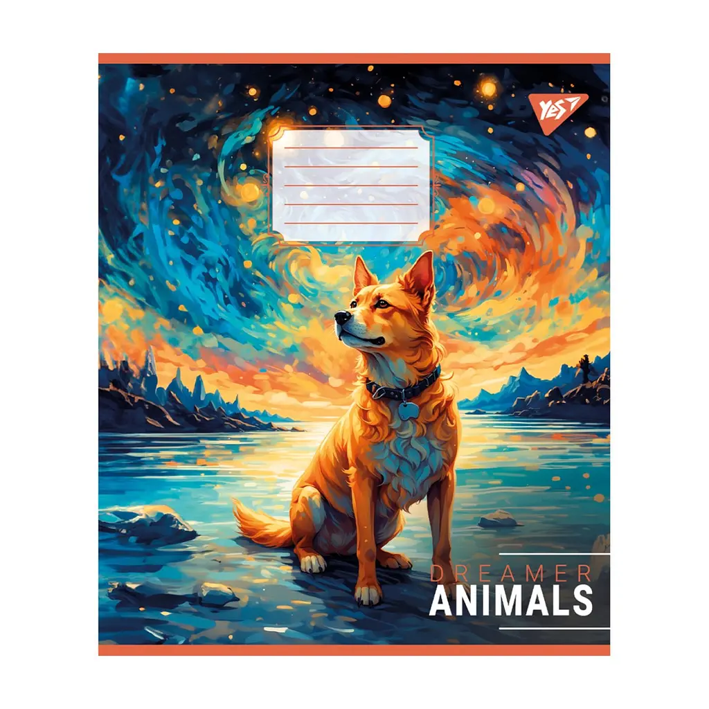 Зошит Yes Dreamer animals 48 аркушів лінія (767124), в асортименті - фото 3
