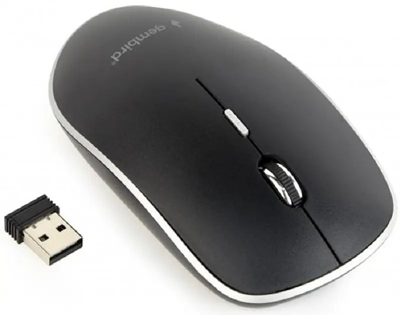 Мышь Gembird MUSW-4B-01 USB Black - фото 2