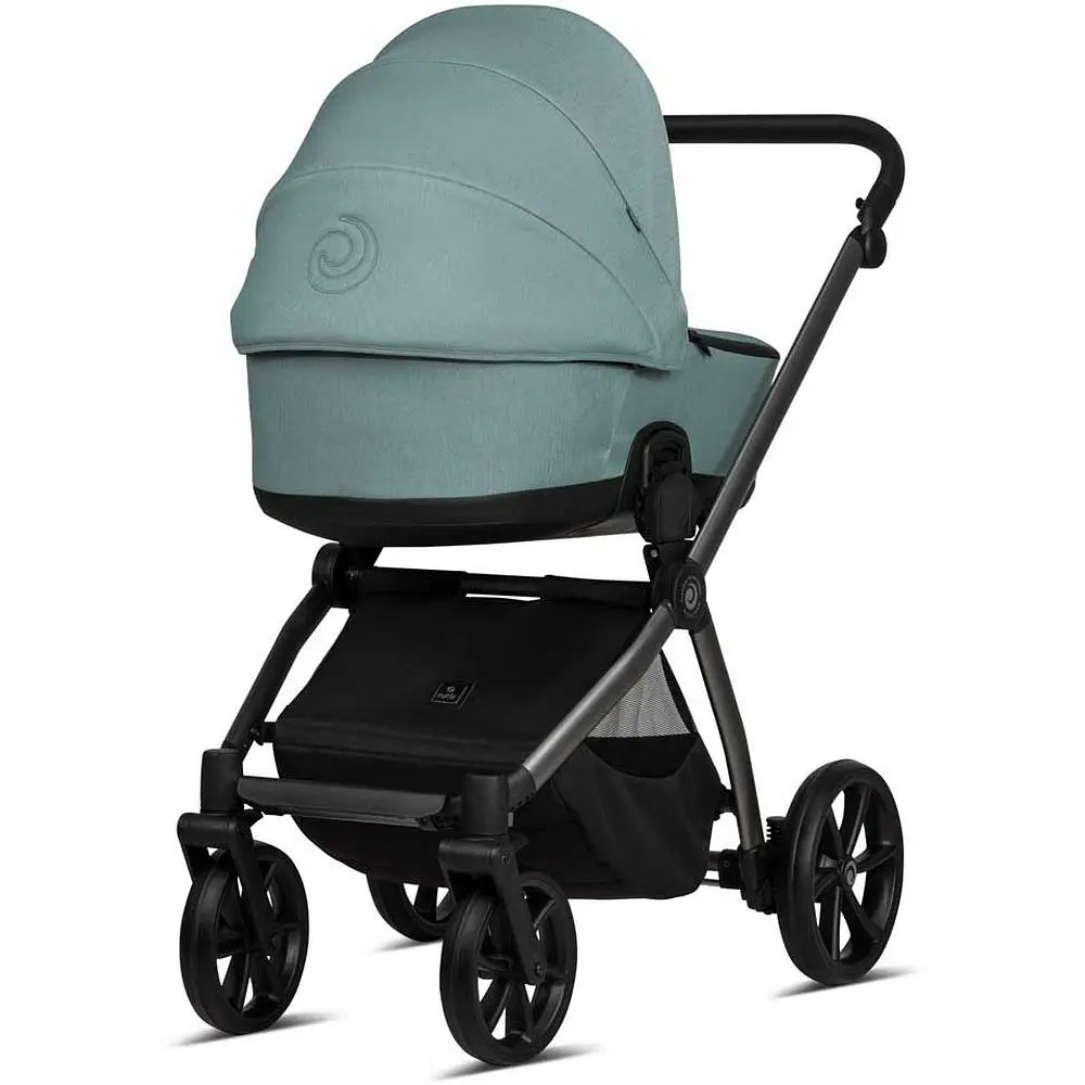 Коляска Tutis Mio Plus Thermo Turquoise, універсальна 2 в 1, бірюзова (1352243) - фото 6