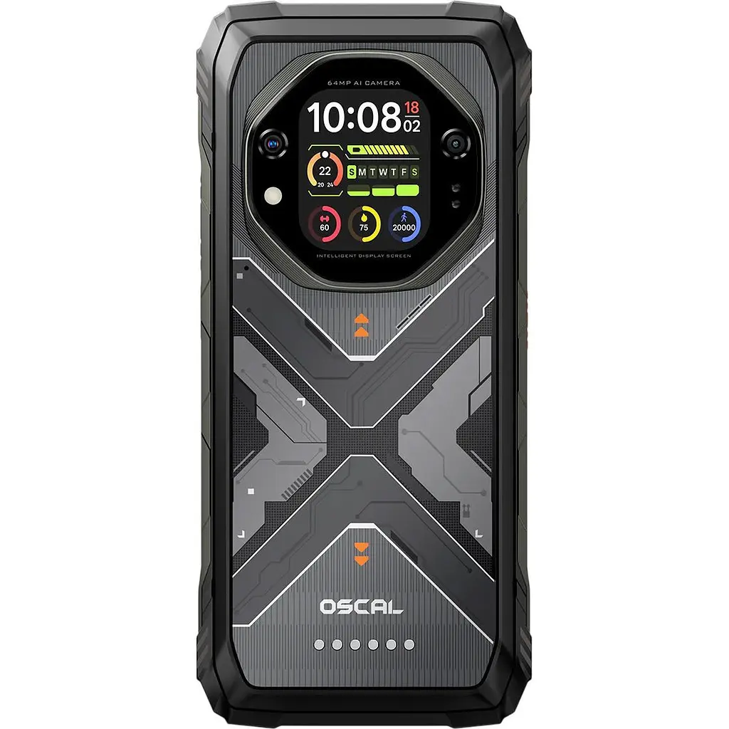 Смартфон Oscal Tank 1 16/512GB Black EU [170350] - фото 6