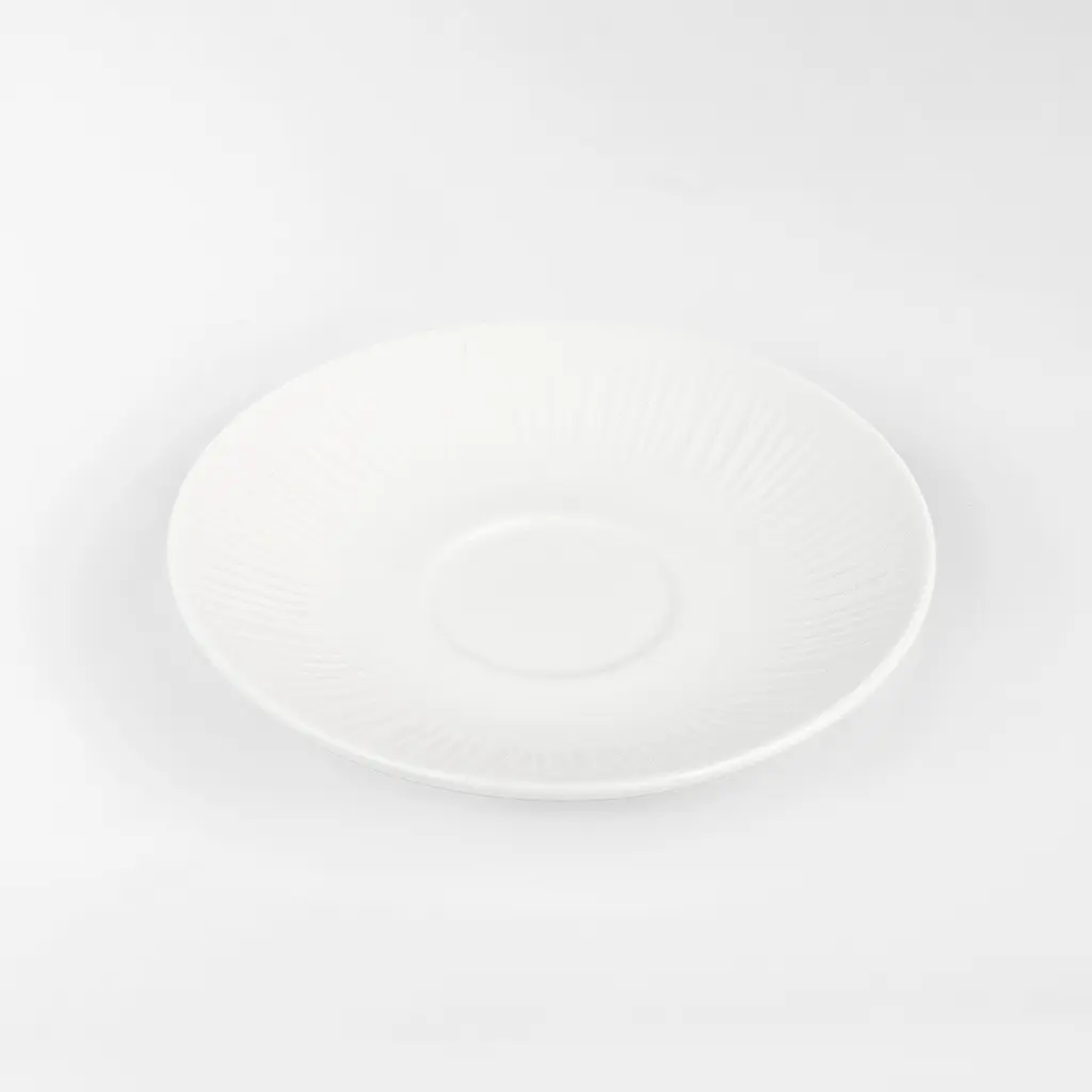 Блюдце МВМ My Home Промінь 11.5 см біле (KP-117 WHITE) - фото 3